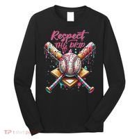 Respect The Drip Ice Cream Dripping Long Sleeve Shirt thumb 0