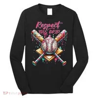 Respect The Drip Ice Cream Dripping Long Sleeve Shirt thumb 0