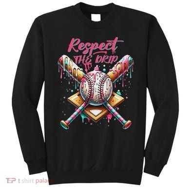 Respect The Drip Ice Cream Dripping Sweatshirt