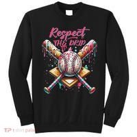 Respect The Drip Ice Cream Dripping Sweatshirt thumb 0