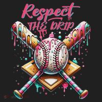 Respect The Drip Ice Cream Dripping Beanie thumb 2