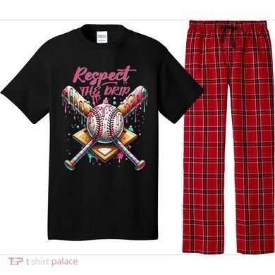 Respect The Drip Ice Cream Dripping Pajama Set