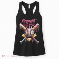 Respect The Drip Ice Cream Dripping Women's Tank Top thumb 0