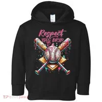 Respect The Drip Ice Cream Dripping Toddler Hoodie thumb 0