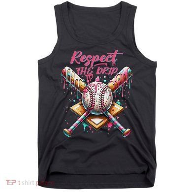 Respect The Drip Ice Cream Dripping Tank Top