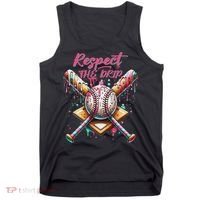 Respect The Drip Ice Cream Dripping Tank Top thumb 0