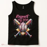 Respect The Drip Ice Cream Dripping Tank Top thumb 2