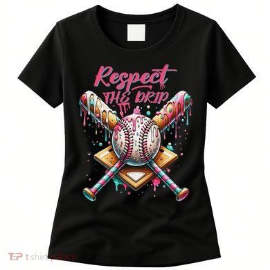 Respect The Drip Ice Cream Dripping Women's T-Shirt