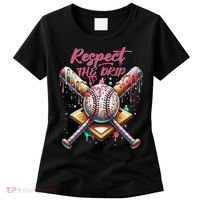 Respect The Drip Ice Cream Dripping Women's T-Shirt thumb 0