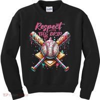Respect The Drip Ice Cream Dripping Kids Sweatshirt thumb 0