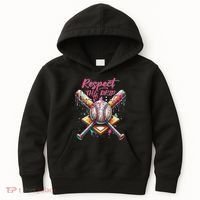 Respect The Drip Ice Cream Dripping Kids Hoodie thumb 0