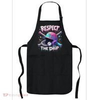 Respect The Drip Baseball Ice Cream Drip Vibes Squad Apron thumb 0