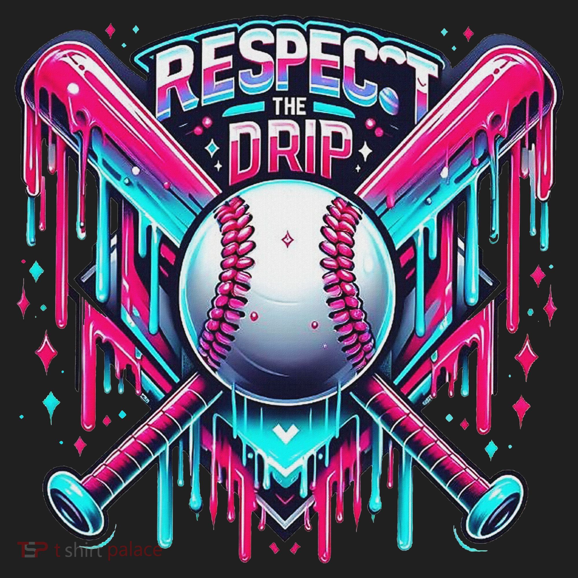 Respect The Drip Ice Cream Dripping Women's Sweatshirt