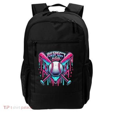 Respect The Drip Ice Cream Dripping Backpack