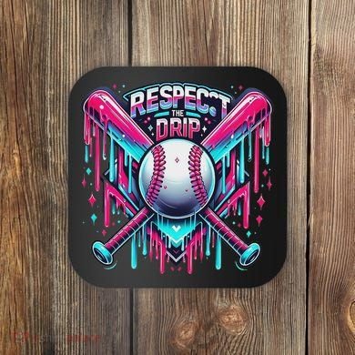 Respect The Drip Ice Cream Dripping Coaster
