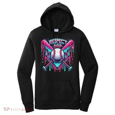 Respect The Drip Ice Cream Dripping Women's Hoodie