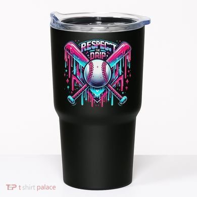 Respect The Drip Ice Cream Dripping Tumbler