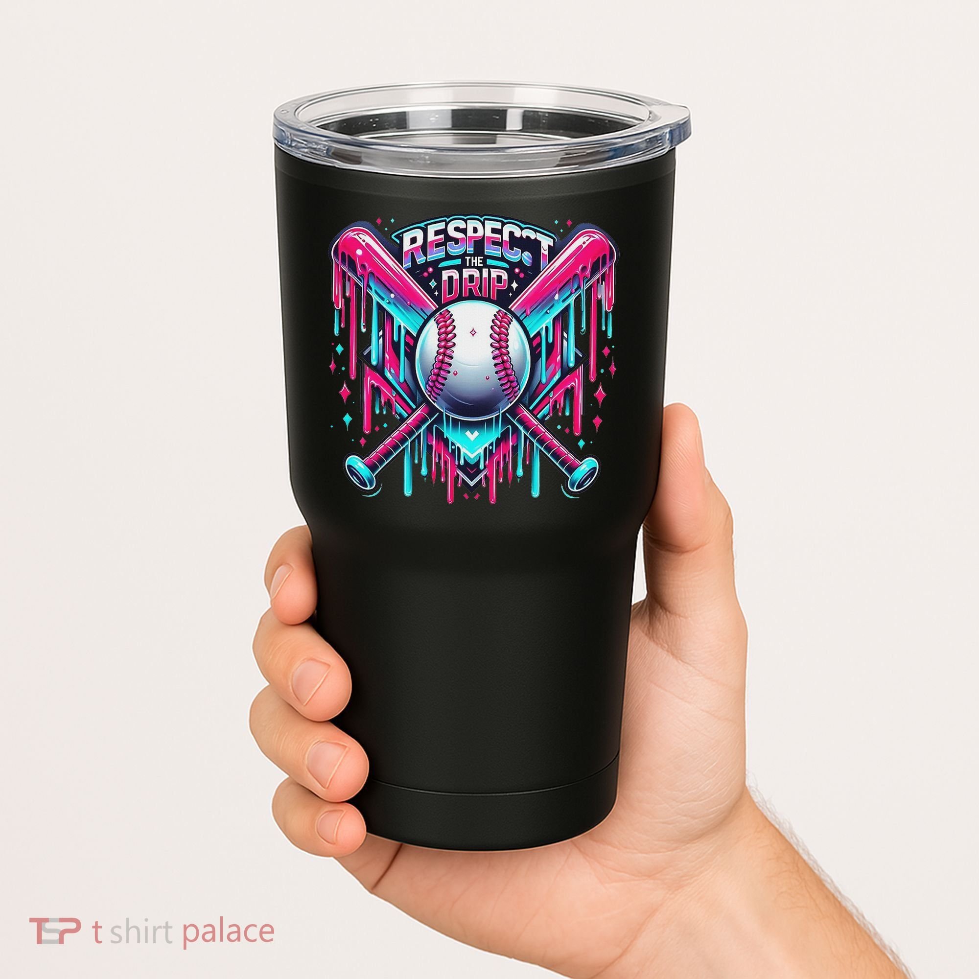 Respect The Drip Ice Cream Dripping Tumbler
