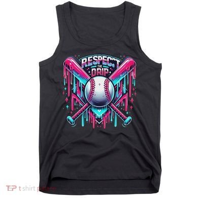 Respect The Drip Ice Cream Dripping Tank Top
