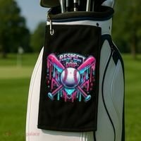 Respect The Drip Ice Cream Dripping Golf Towel thumb 2