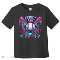 Respect The Drip Ice Cream Dripping Toddler T-Shirt thumb 0