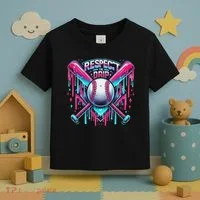 Respect The Drip Ice Cream Dripping Toddler T-Shirt thumb 3