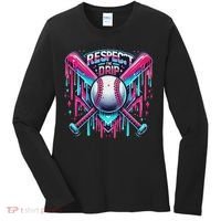 Respect The Drip Ice Cream Dripping Women's Long Sleeve Shirt thumb 0