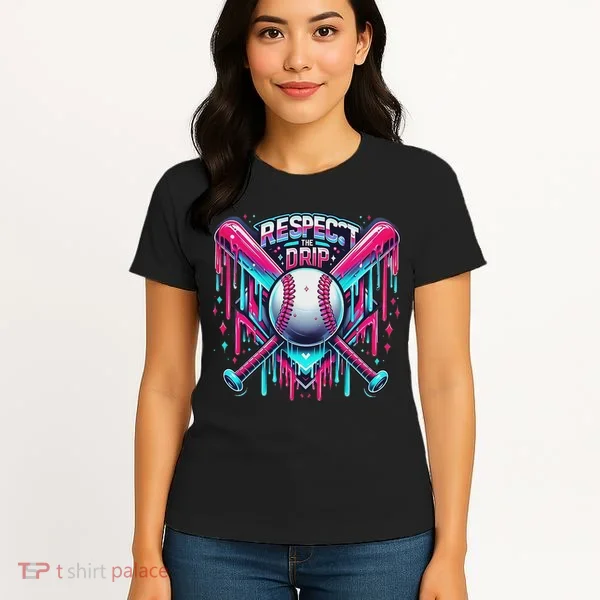 Respect The Drip Ice Cream Dripping Women's T-Shirt