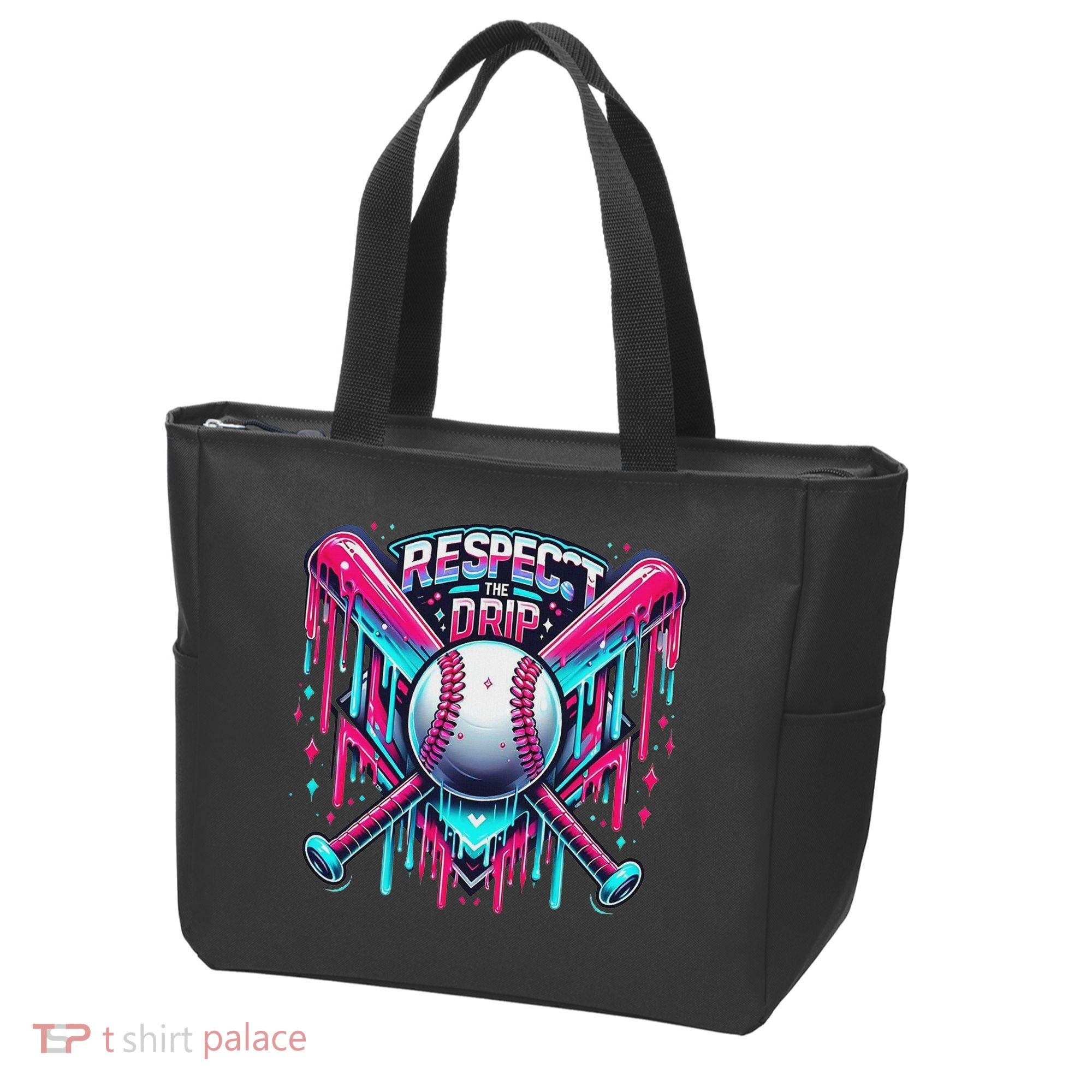 Respect The Drip Ice Cream Dripping Tote Bag