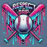 Respect The Drip Ice Cream Dripping Comfort Colors Garment-Dyed Hooded Sweatshirt thumb 2