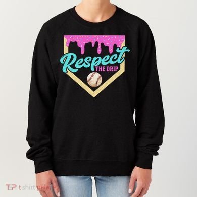 Respect The Drip Ice Cream Dripping Women's Sweatshirt