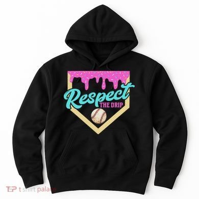 Respect The Drip Ice Cream Dripping Hoodie