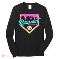 Respect The Drip Ice Cream Dripping Long Sleeve Shirt thumb 0