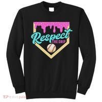 Respect The Drip Ice Cream Dripping Sweatshirt thumb 0