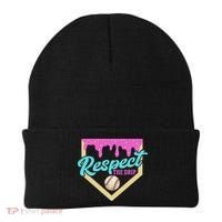 Respect The Drip Ice Cream Dripping Beanie thumb 0