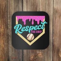 Respect The Drip Ice Cream Dripping Coaster thumb 0
