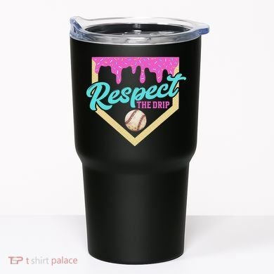 Respect The Drip Ice Cream Dripping Tumbler