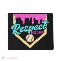 Respect The Drip Ice Cream Dripping Mousepad thumb 0