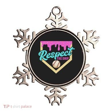 Respect The Drip Ice Cream Dripping Ornament