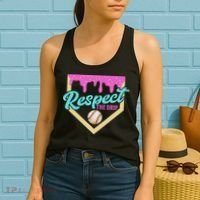 Respect The Drip Ice Cream Dripping Women's Tank Top thumb 2