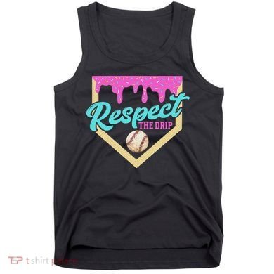 Respect The Drip Ice Cream Dripping Tank Top