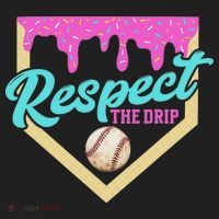 Respect The Drip Ice Cream Dripping Golf Towel thumb 3