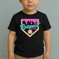 Respect The Drip Ice Cream Dripping Toddler T-Shirt thumb 2