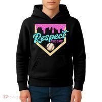 Respect The Drip Ice Cream Dripping Kids Hoodie thumb 4