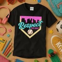Respect The Drip Ice Cream Dripping Kids T-Shirt thumb 3
