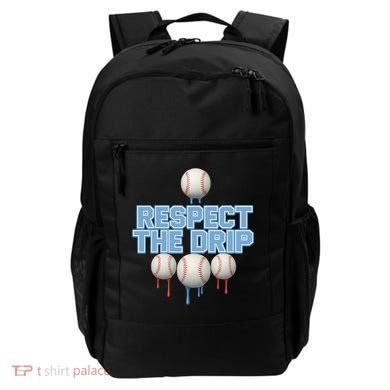 Respect The Drip Baseball Ice Backpack