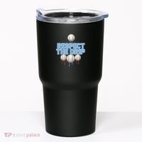 Respect The Drip Baseball Ice Tumbler thumb 0
