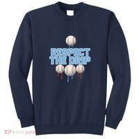 Respect The Drip Baseball Ice Sweatshirt thumb 0