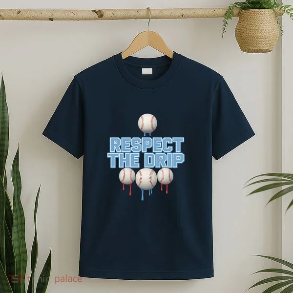 Respect The Drip Baseball Ice T-Shirt