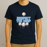 Respect The Drip Baseball Ice T-Shirt thumb 3